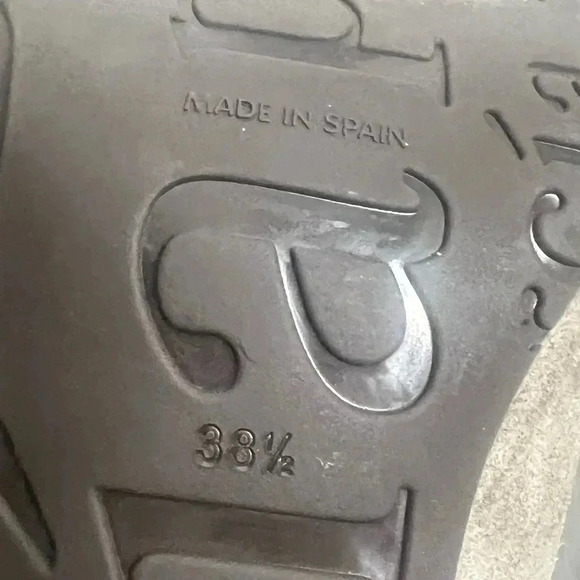 3/$30 Pedro Garcia Ysolt Suede Slingback Sandal Peep Toe Booties Size 8.5 - Picture 6 of 15